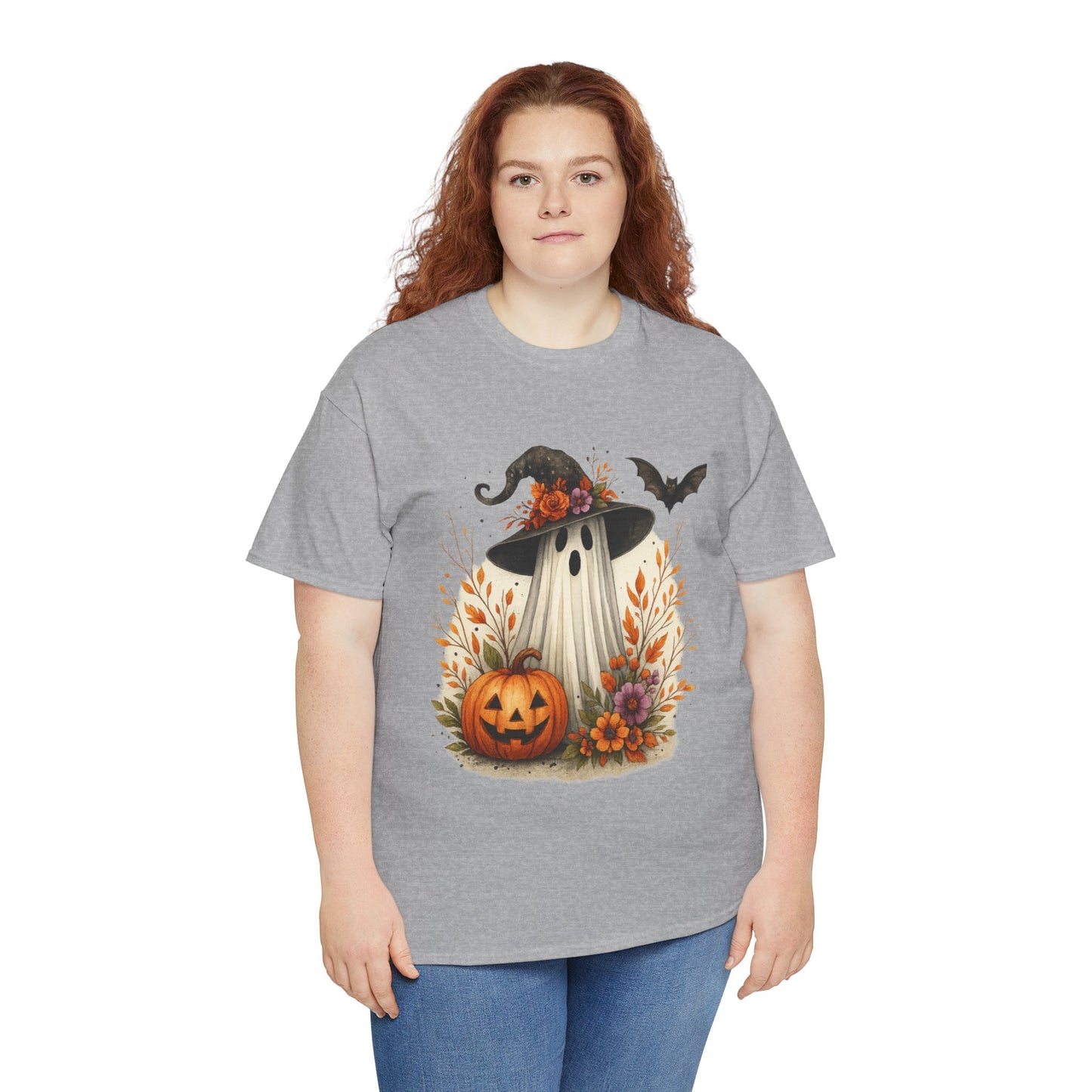 Whimsical Ghost Halloween Tee
