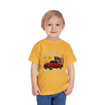 4th of July Truck Tee - Happy Independence Day!