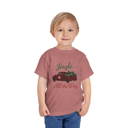 Jingle All the Way Toddler Christmas Tee