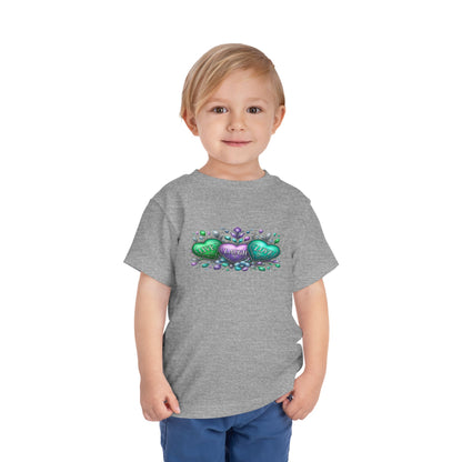 Toddler Tee Live Laugh Love Floral Design