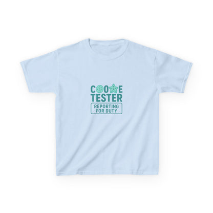 Cookie Tester Dinosaur Christmas Kids Tee