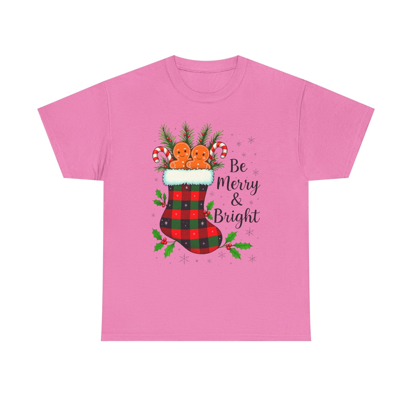 Christmas Plaid Stocking Tee