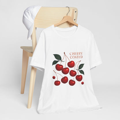 Cherry Coated Tee — Vintage Cherry Graphic T-Shirt