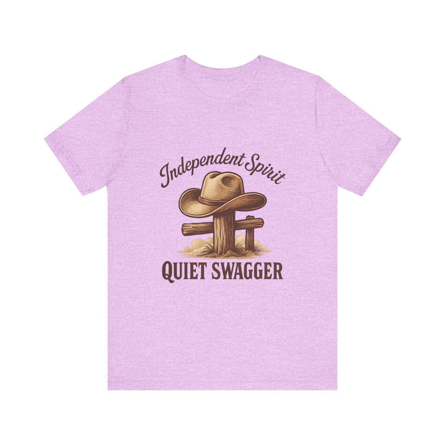 Quiet Swagger Cowboy Tee — Independent Spirit Western T-Shirt