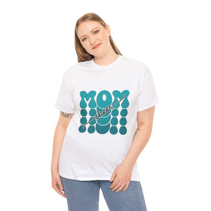MOM Cheer – Turquoise Spirit Tee