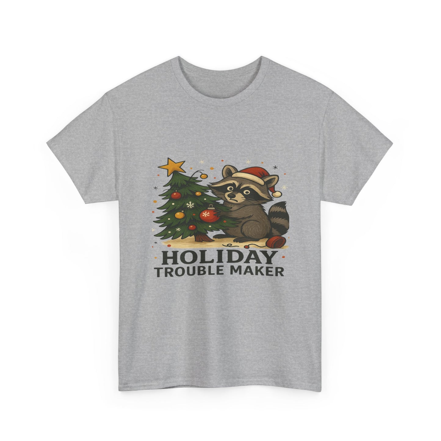 Christmas Raccoon Tee