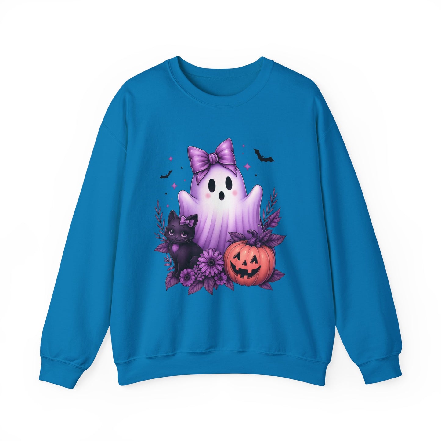 Cute Halloween Ghost Crewneck Sweatshirt