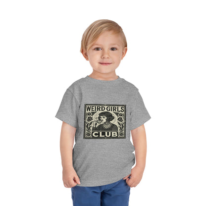 Weird Girls Club Tee - Vintage Linocut Christmas