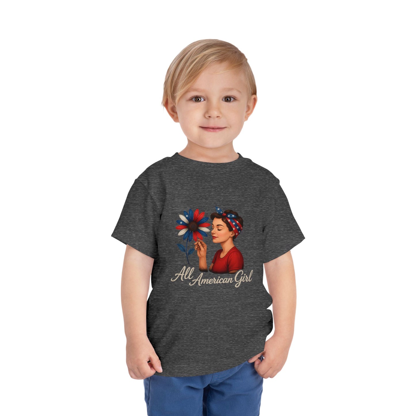 All American Girl Toddler Tee