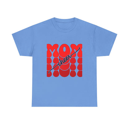 Retro Mom Cheer Tee – Bold Support & Spirit Shirt