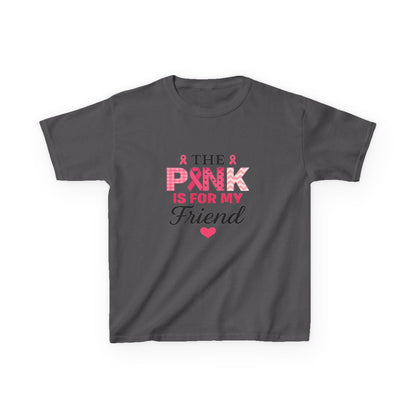 Pink Ribbon Dinosaur Christmas Tee - For My Friend