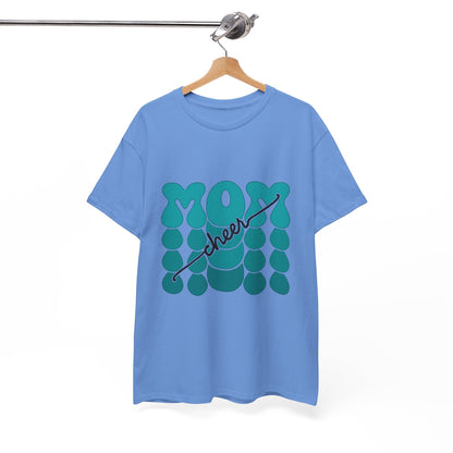 MOM Cheer – Turquoise Spirit Tee
