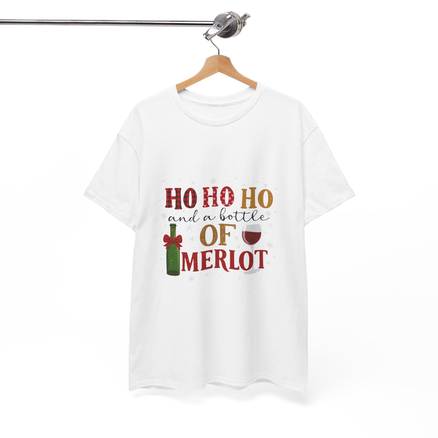Ho Ho Ho Merlot Christmas Tee