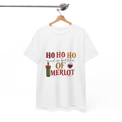Ho Ho Ho Merlot Christmas Tee