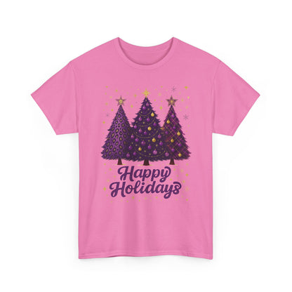 Christmas Tree Unisex Tee - Happy Holidays Design