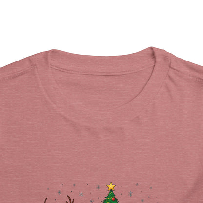 Christmas Basics Toddler Tee - Festive Holiday Fun