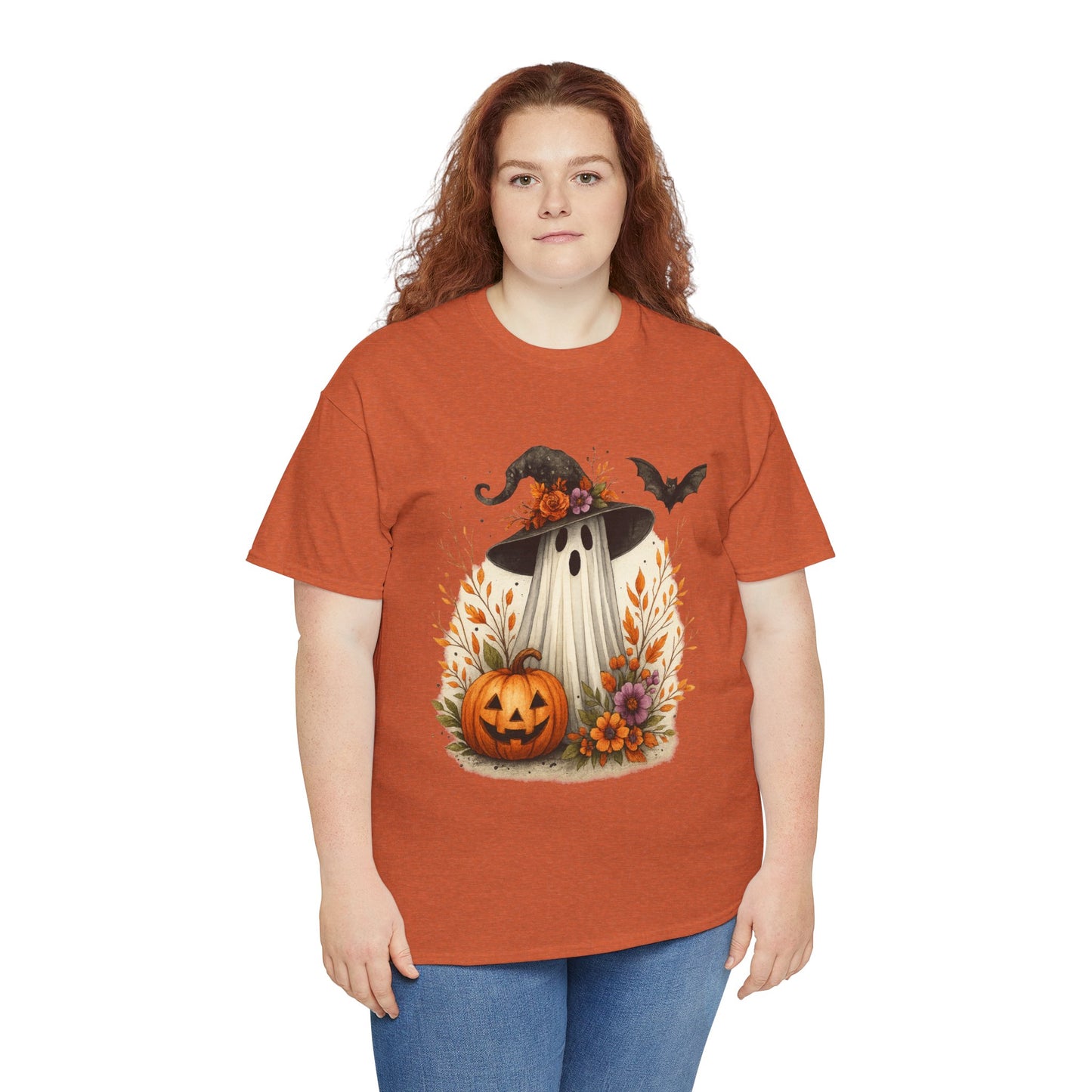 Whimsical Ghost Halloween Tee