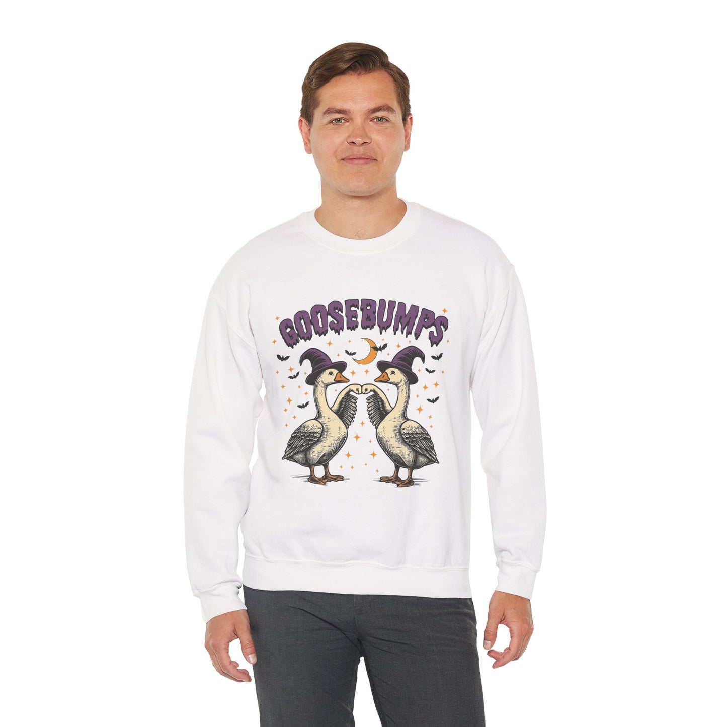 Goosebumps Halloween Sweatshirt - Retro Spooky Vibes