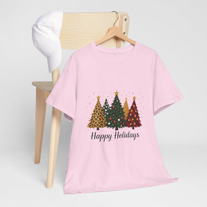 Happy Holidays Trees Tee