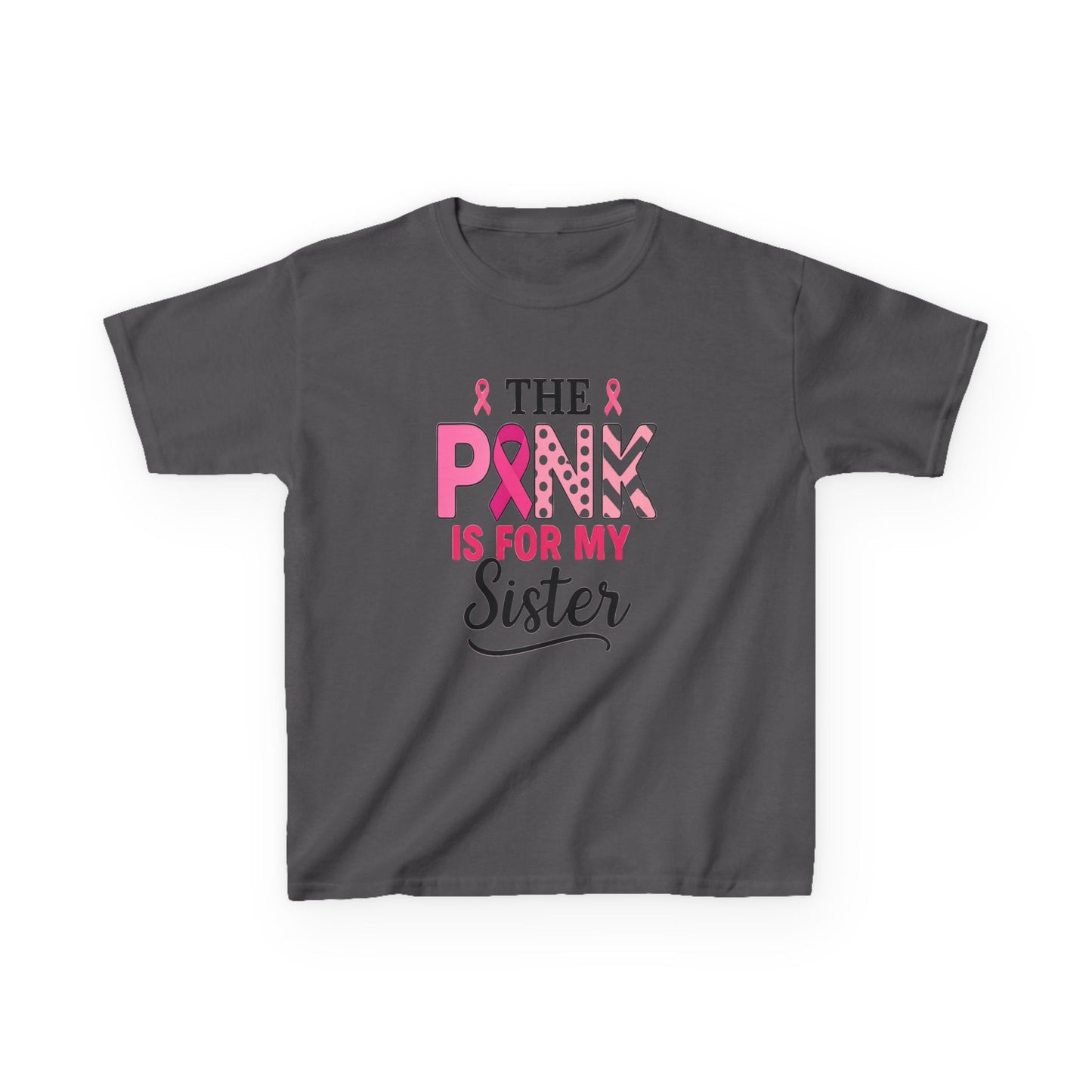 Pink Ribbon Sister Tee: Breast Cancer Awareness Gift