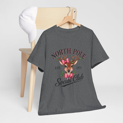 North Pole Social Club Reindeer Tee