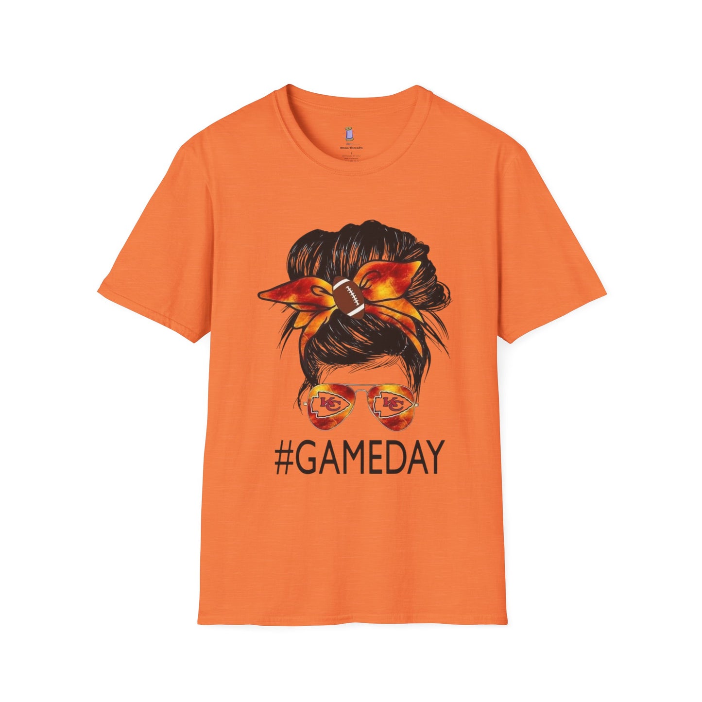 #GAMEDAY Unisex Softstyle T-Shirt, Game Day Shirt, Sports Fan Tee, Casual Everyday Wear, Cheerwear, Gift for Sports Lovers