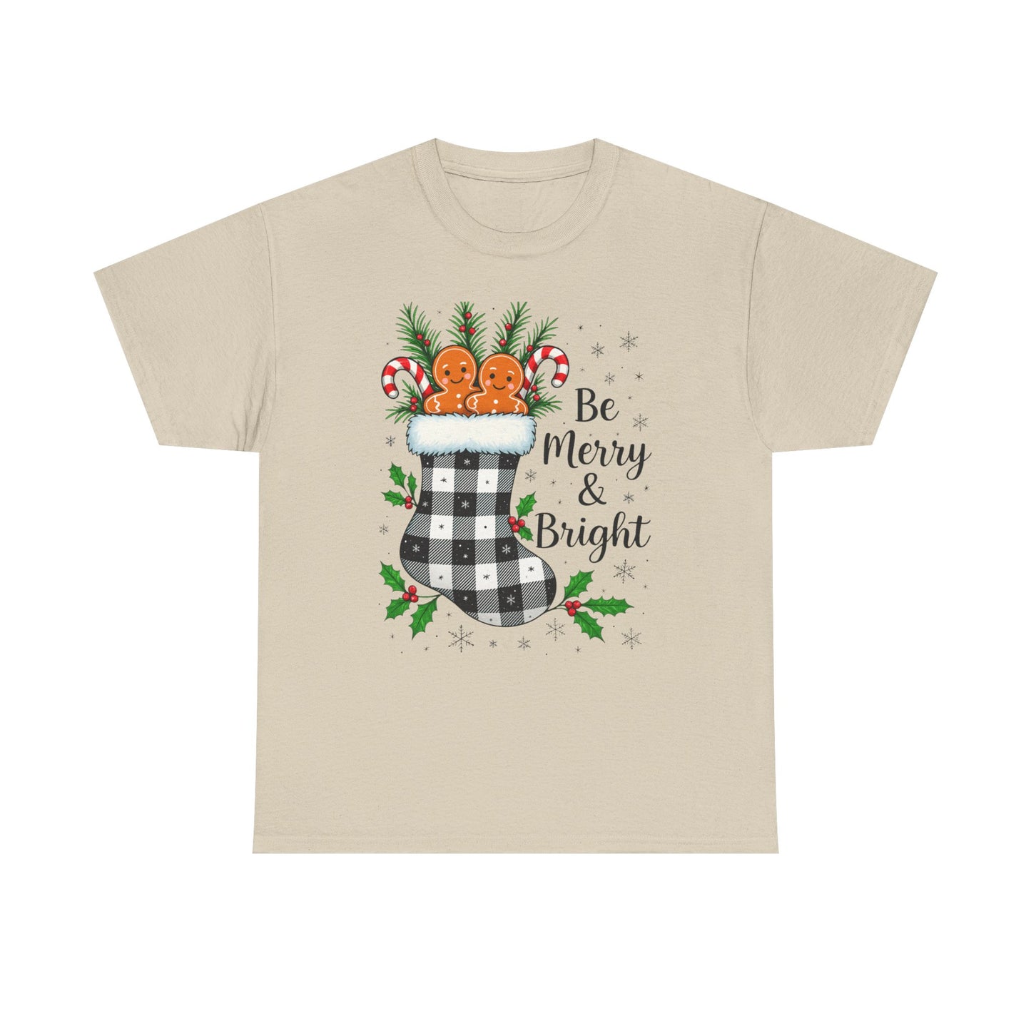 Merry & Bright  Stocking Tee