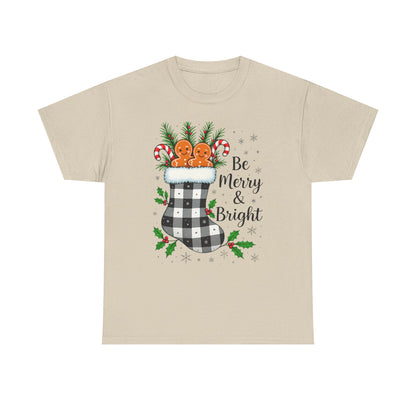 Merry & Bright  Stocking Tee