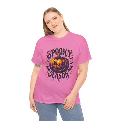 Spooky Season Jack O Lantern Halloween Tee