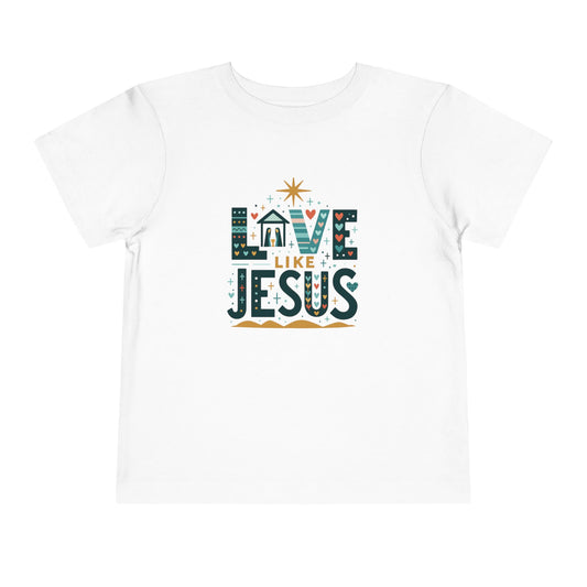 Love Like Jesus Christmas Tee - Toddler Holiday Shirt