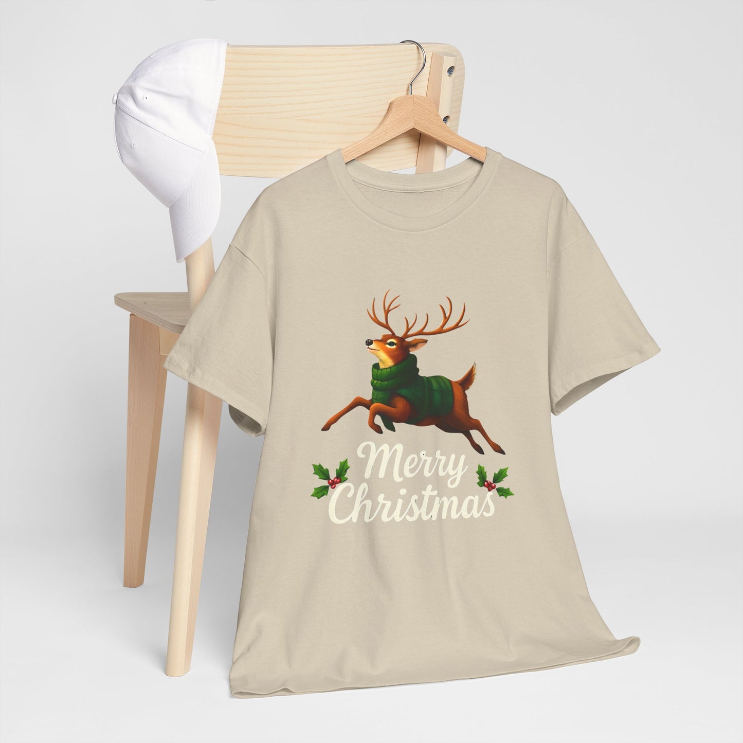 Merry Christmas Reindeer Tee