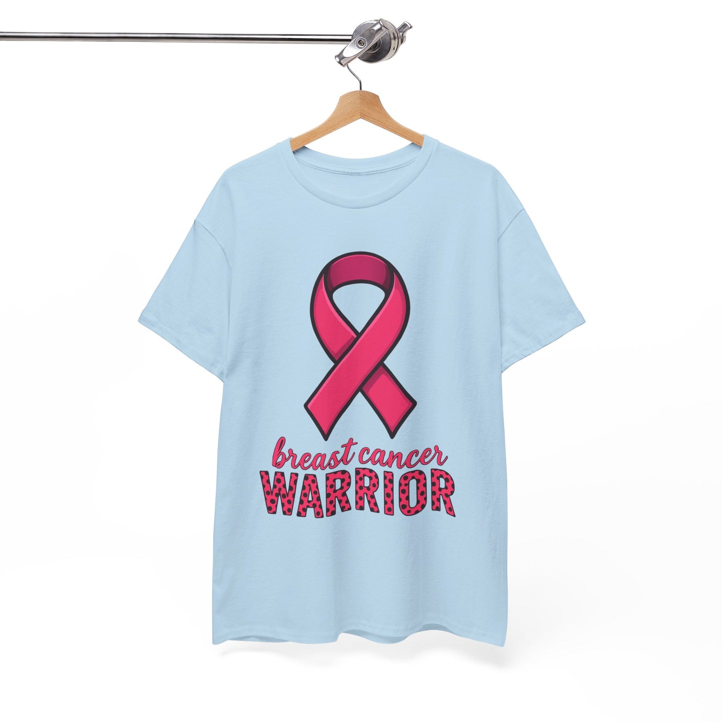 Breast Cancer Warrior Pink Ribbon Tee