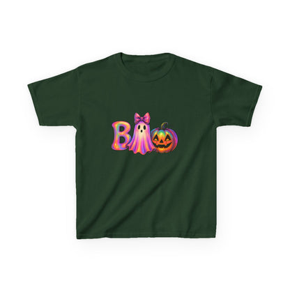 BOO! Halloween Dinosaur Kids Tee - Spooky & Cute