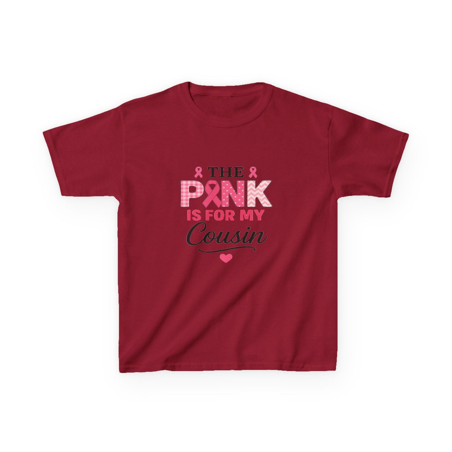 Pink Ribbon Cousin Tee - Breast Cancer Awareness