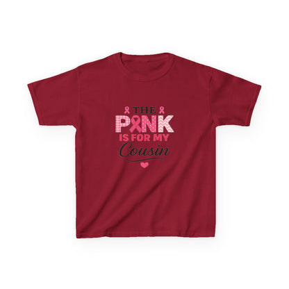 Pink Ribbon Cousin Tee - Breast Cancer Awareness