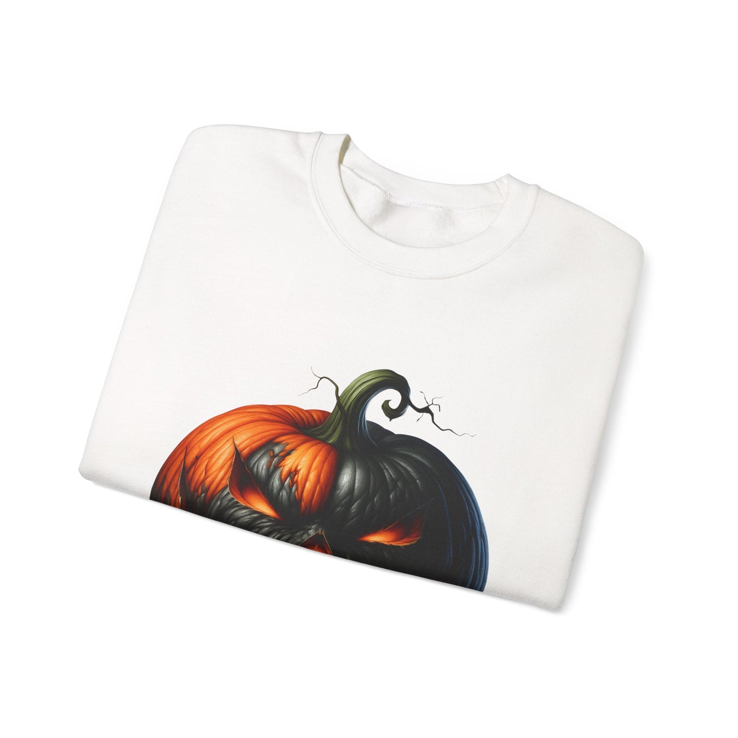 Creepy Clown Raccoon Pumpkin Halloween Sweatshirt