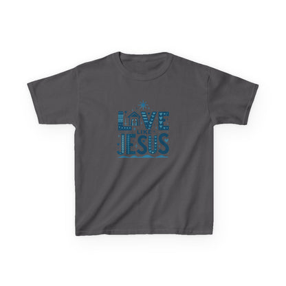 Love Like Jesus Christmas Dinosaur Tee