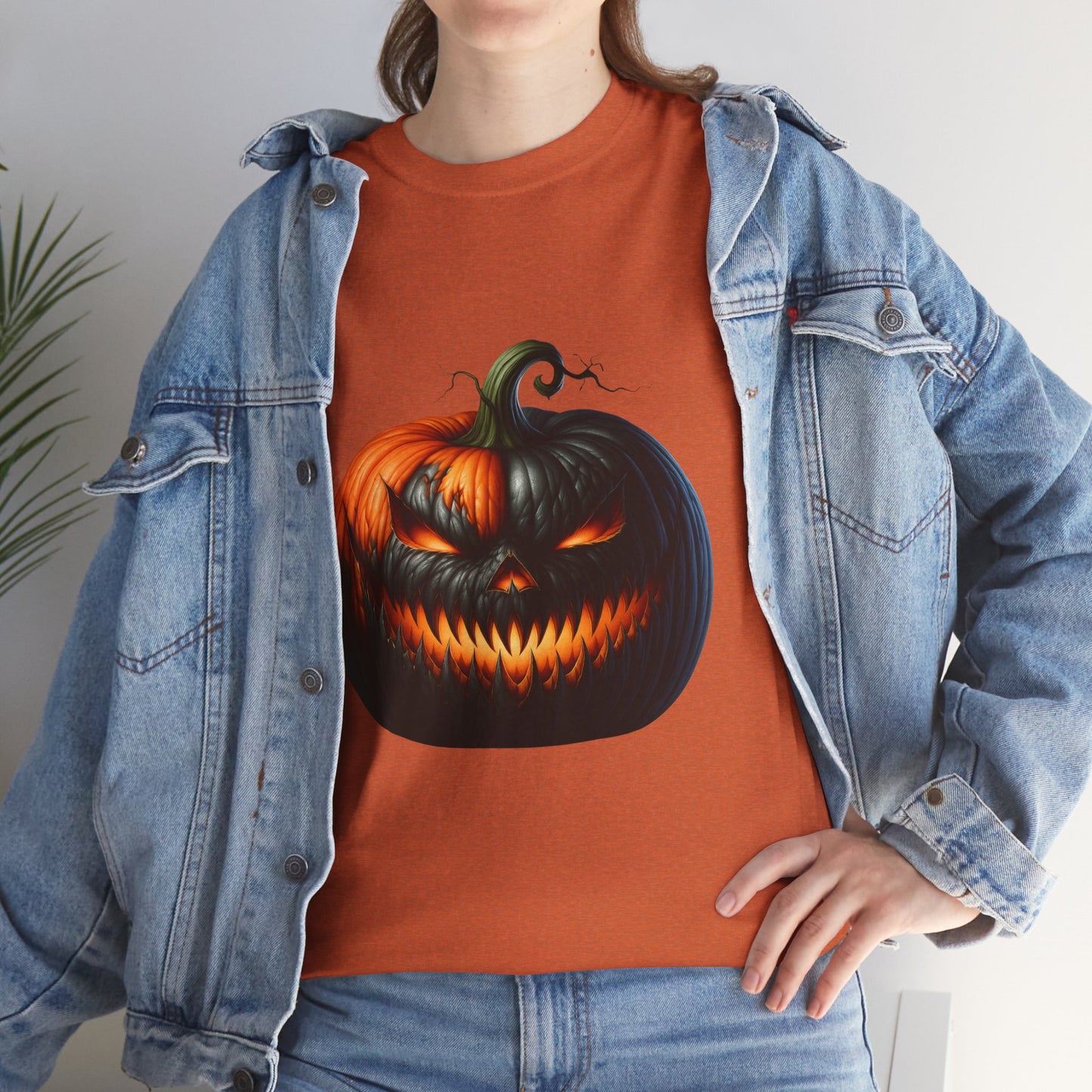 Sinister Pumpkin – Halloween Glow Tee