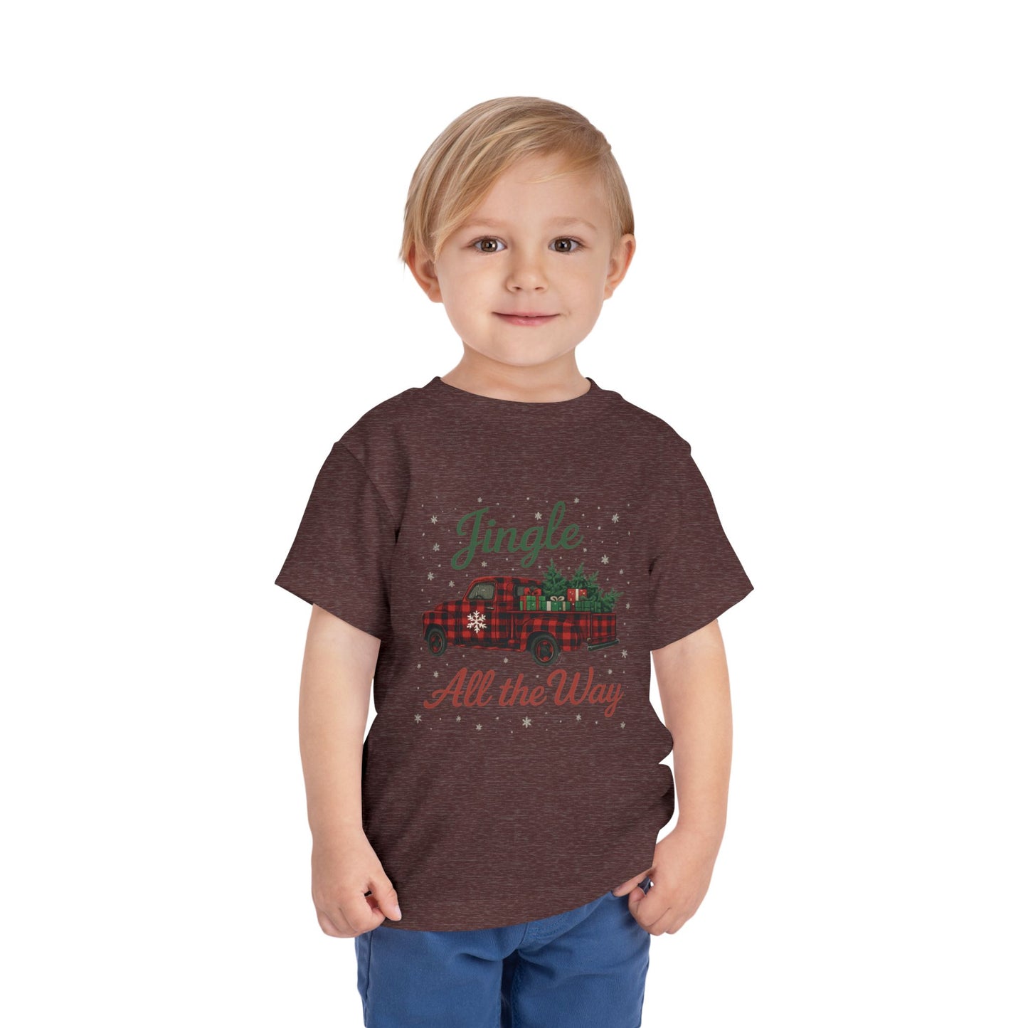 Jingle All the Way Toddler Christmas Tee