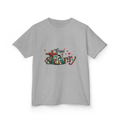 True Story Nativity Christmas Tee - Dinosaur Fun!