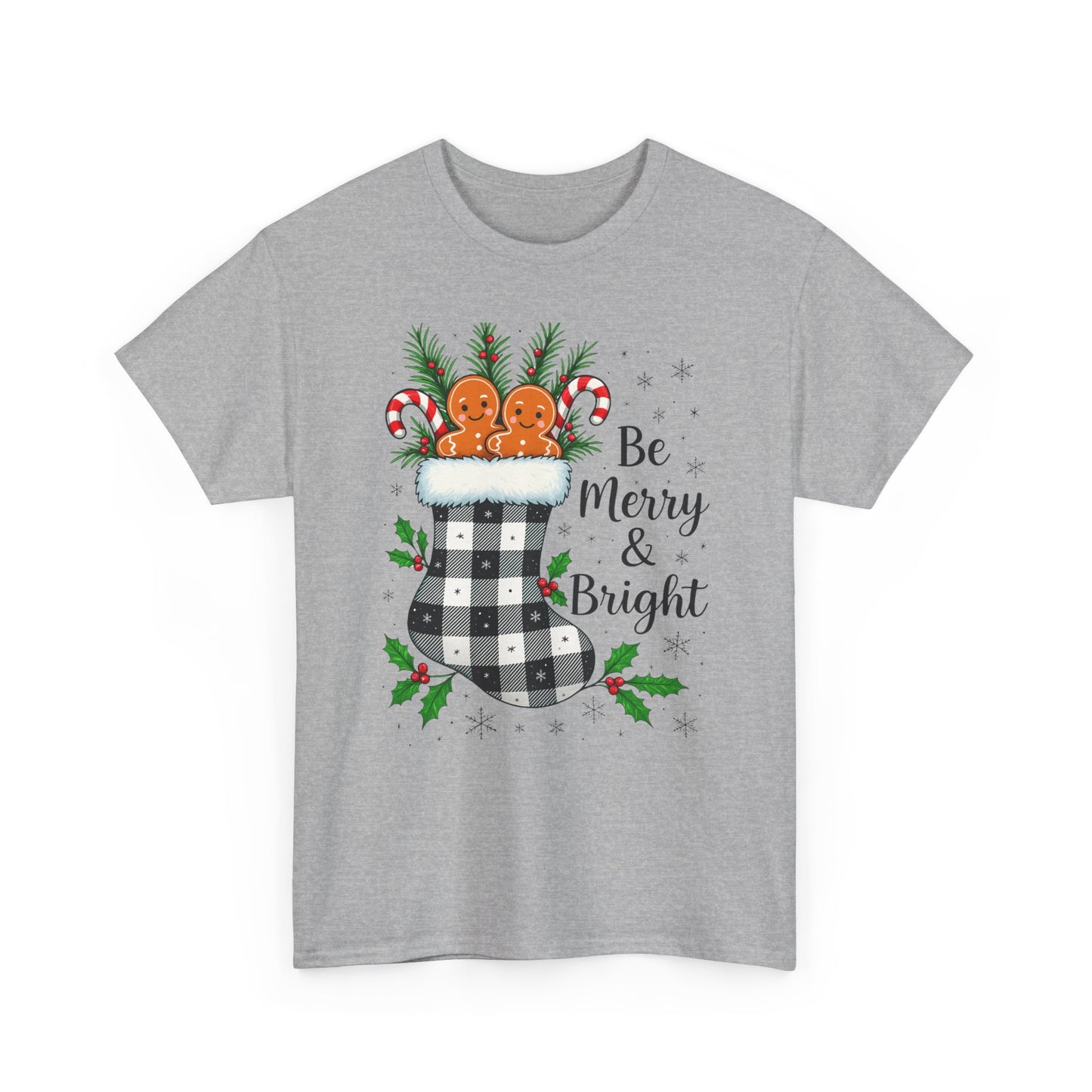 Merry & Bright  Stocking Tee
