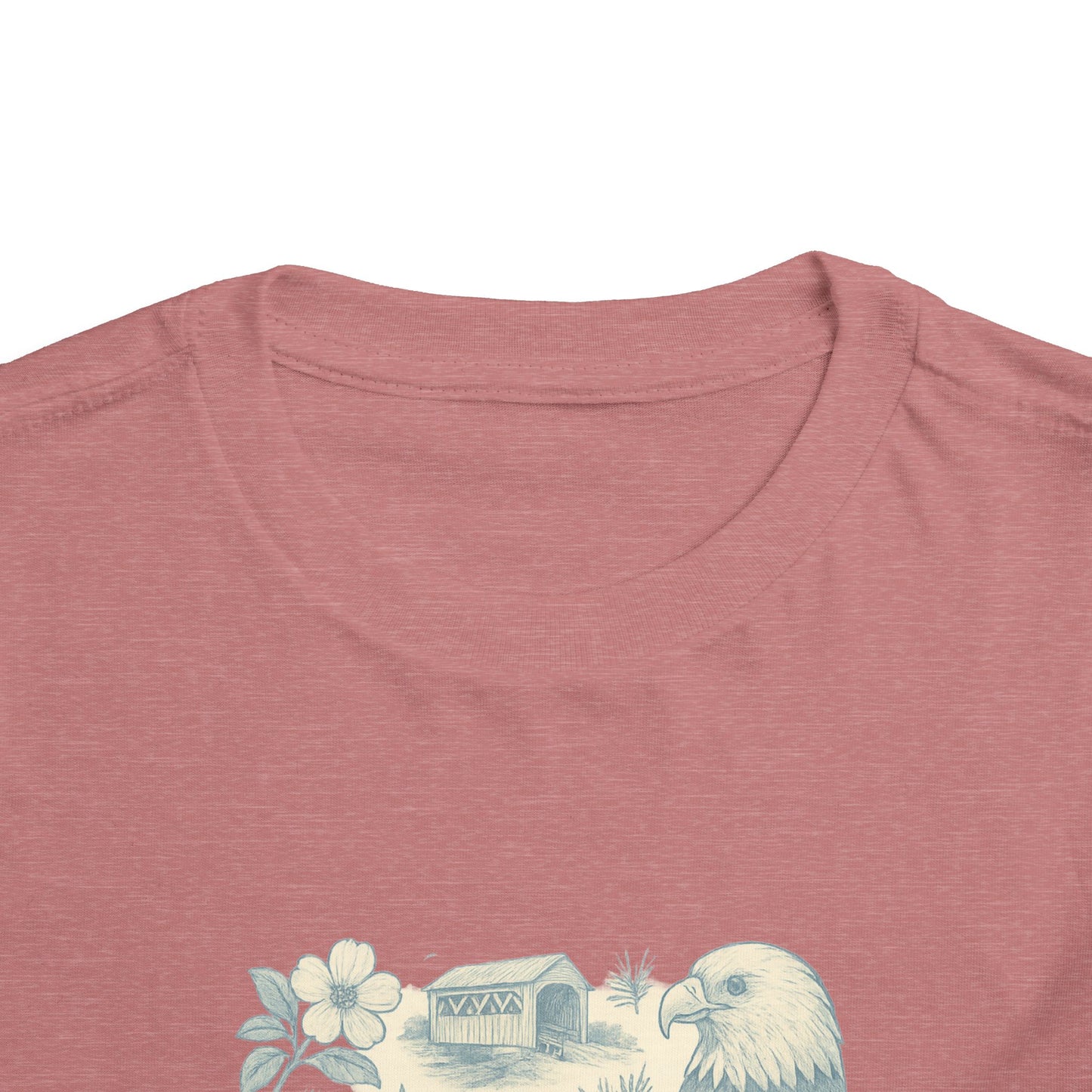 Toddler Tee - NC Landmarks Vintage First in Flight Design