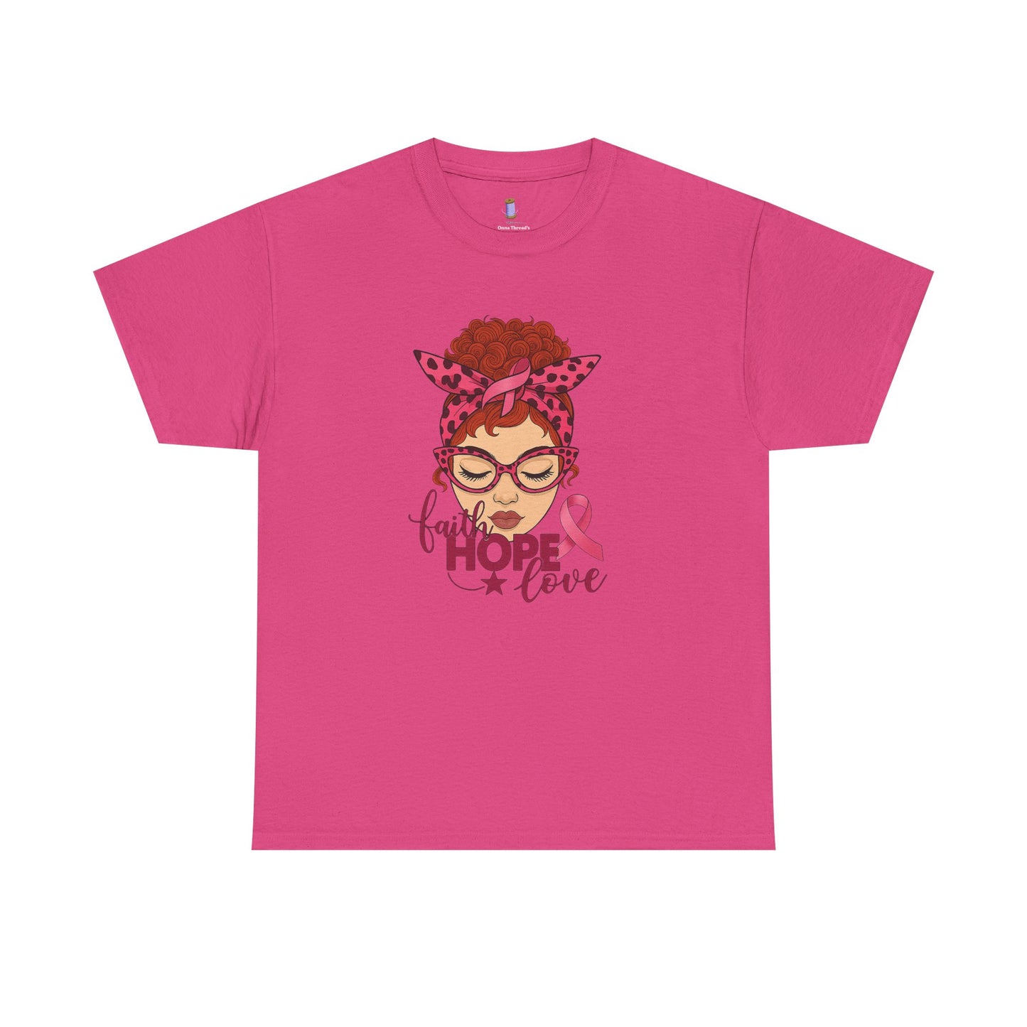 Empowering Cancer Awareness Tee, Hope Love Pink Ribbon Shirt, Inspirational Unisex Tee, Gifts for Breast Cancer Awareness, Supportive [...]