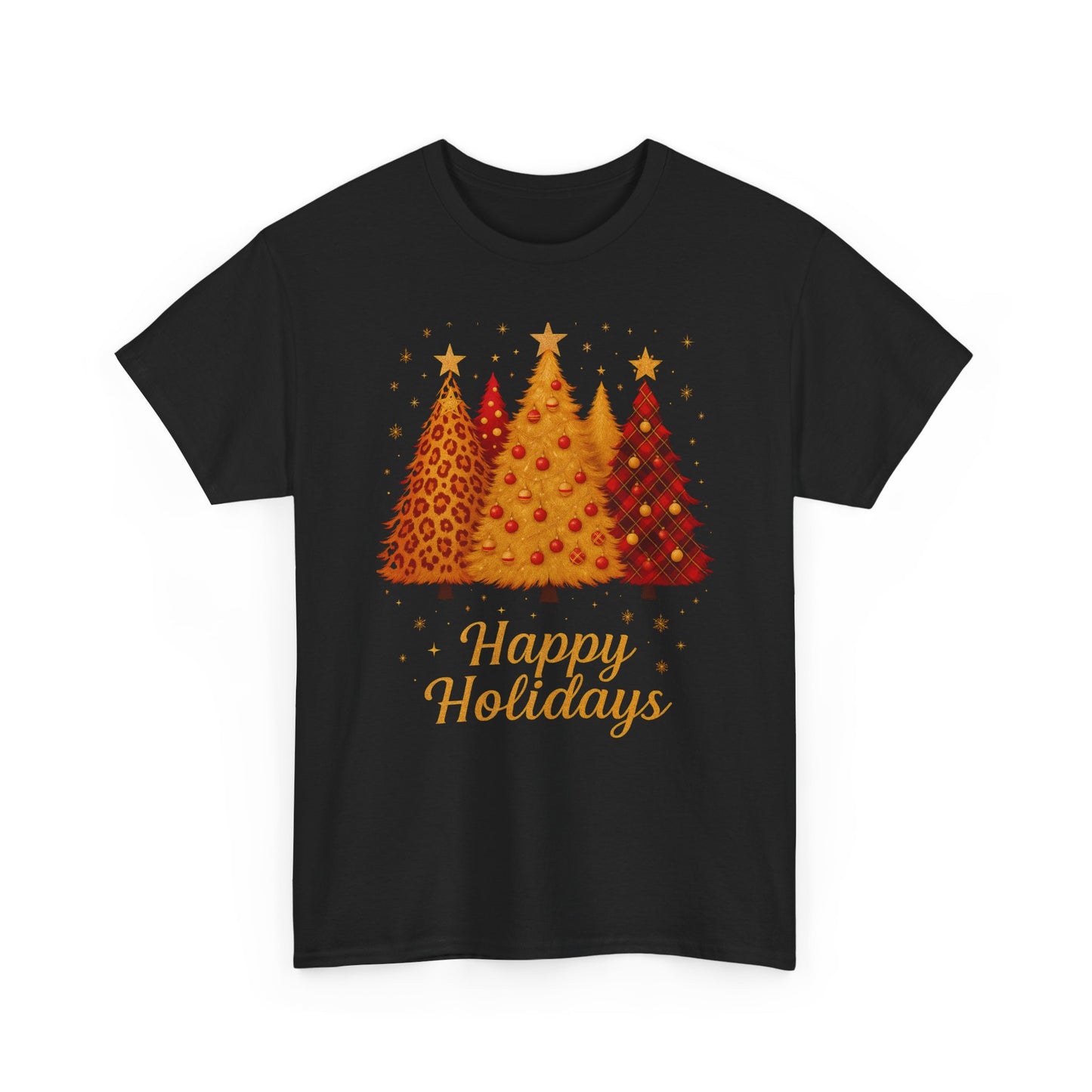 Happy Holidays Christmas Trees Tee