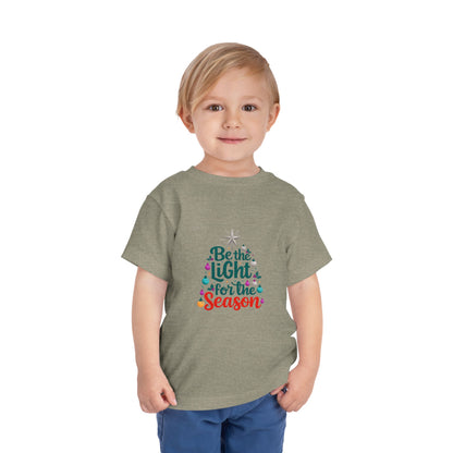 Be the Light Toddler Christmas Tee