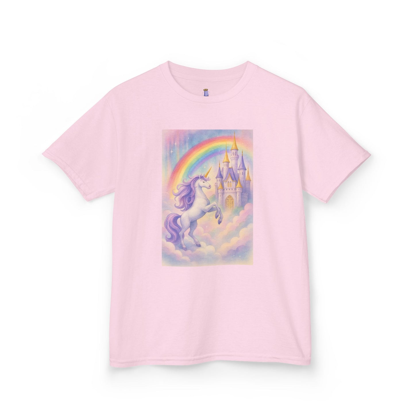 Whimsical Unicorn Kids Tee, Rainbow Fantasy Shirt, Playful Cotton Top, Birthday Gift, Magical Kids Apparel
