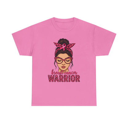 Breast Cancer Warrior Tee - Pink Ribbon Support