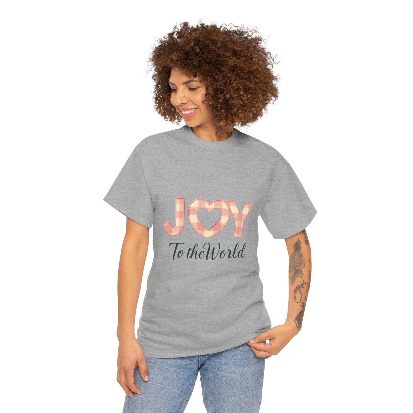 Joy to the World Heart Tee
