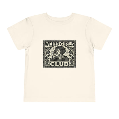 Weird Girls Club Tee - Vintage Linocut Christmas