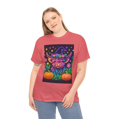Neon Halloween Highland Tee